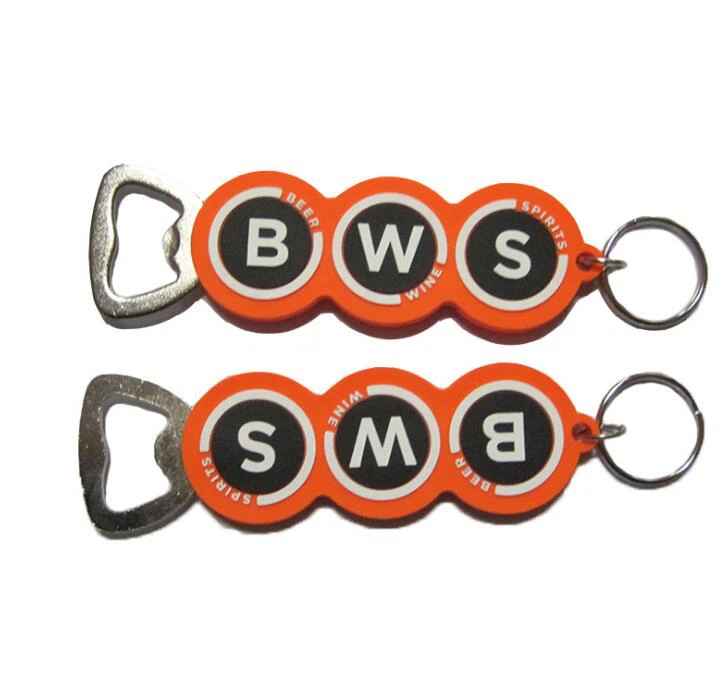 Production Soft Pvc Silicone Rubber Bottle Opener