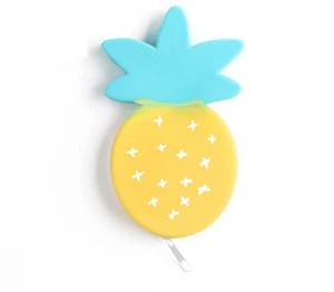 2019 Fin kvalitet ananas form søt silikon gelé mynt veske