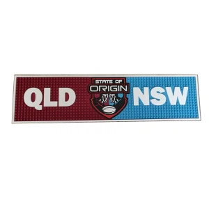 Vodka Branded Molded Rubber Bar Spill Mats