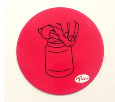 Silikonisolasjon Sklisikre Coaster Drink Coaster