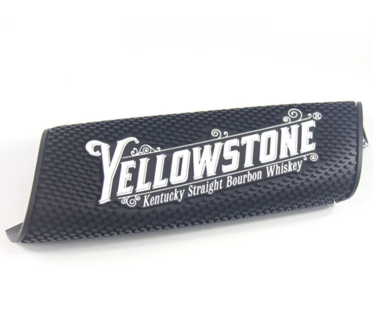 Square Pvc Soft Anti-slip Barmat Brand Beer Mat