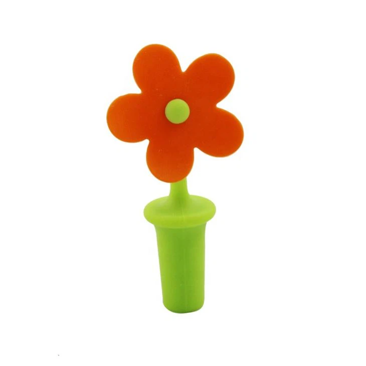 Design blomsterskål silikonflaske vinhett