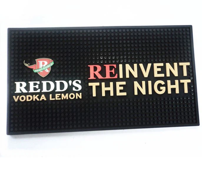 Promotion Branded PVC Beer Rail Mats For Pubs And Bars