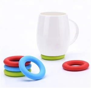 3D silikon drikke coaster varmeisolasjon sklisikker silisium pad