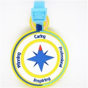 3d myk pvc bagasjemerke gummi bag tag gummi skole bag tags