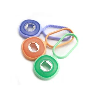 Ny kreativ multifunksjons PVC-silikon, sklisikker glassflaskeåpner