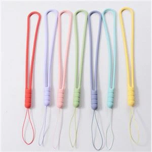 Salgsfremmende gave Stretch Silikon Lanyard Gummi Håndleddsstropp Lanyard