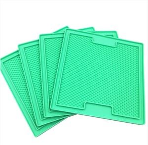 Silikon Dog Cooling Mat Fôrmatte Sklisikre pads