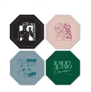 bord kaffe coaster silikon drikke mat kopp pads